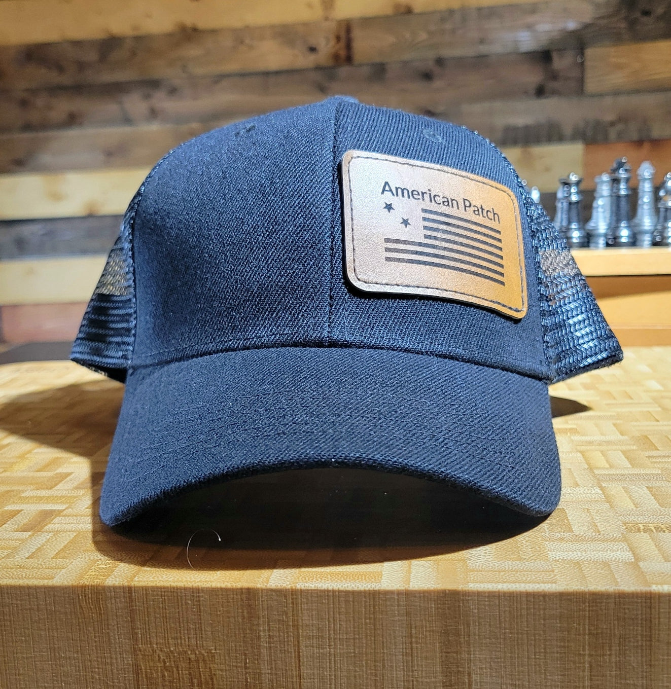 🧢 Premium Trucker Hat with Leather Patch – Rugged, Stylish, Built to Last
