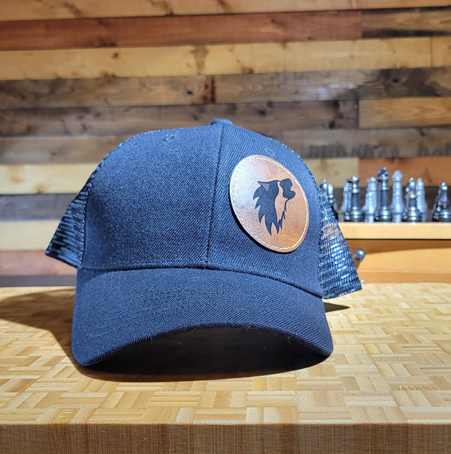 🧢 Premium Trucker Hat with Leather Patch – Rugged, Stylish, Built to Last