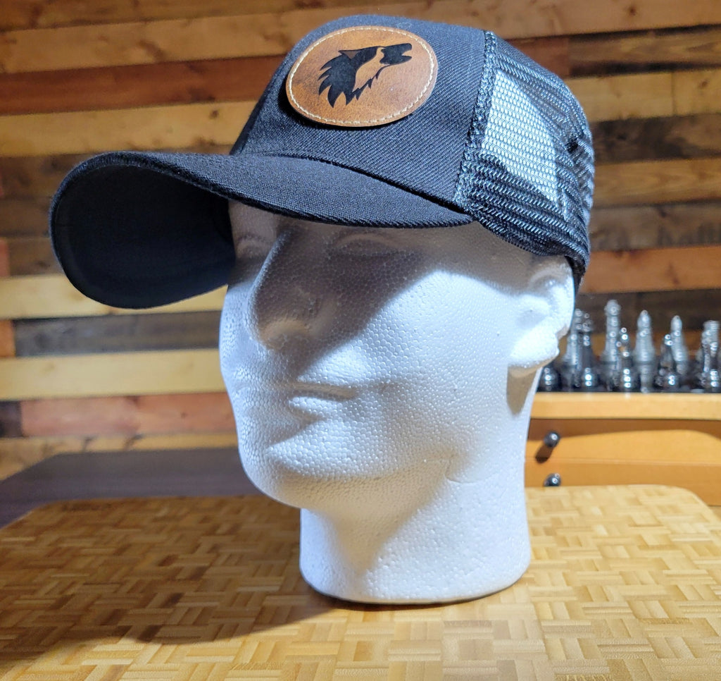 🧢 Premium Trucker Hat with Leather Patch – Rugged, Stylish, Built to Last
