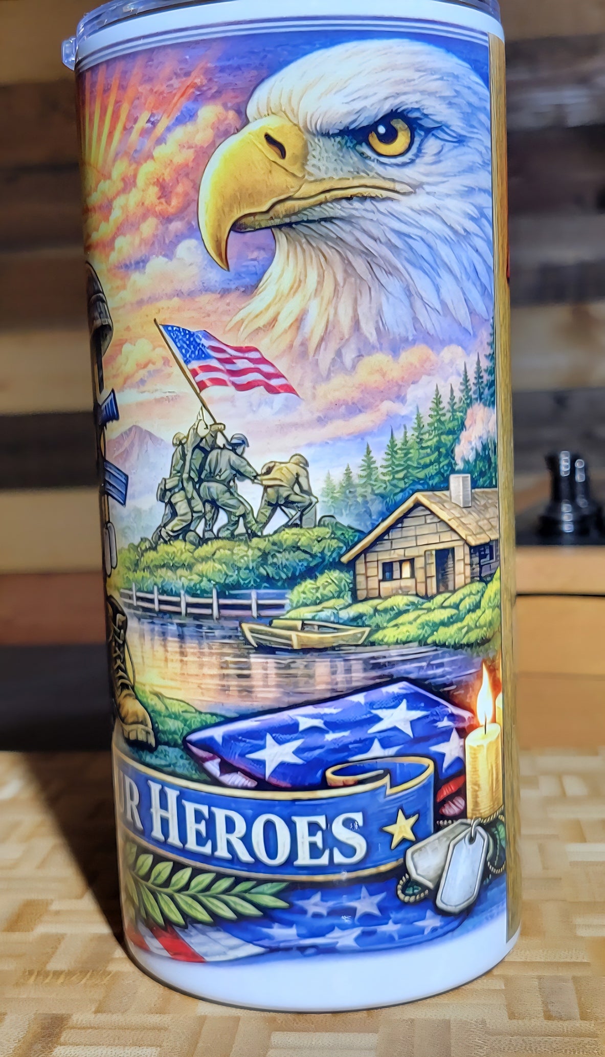 Honoring Our Heroes – 20oz Memorial Tumbler