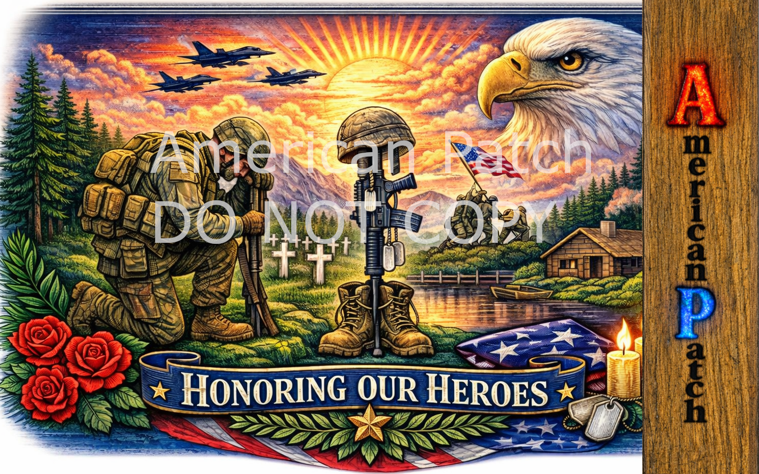 Honoring Our Heroes – 20oz Memorial Tumbler
