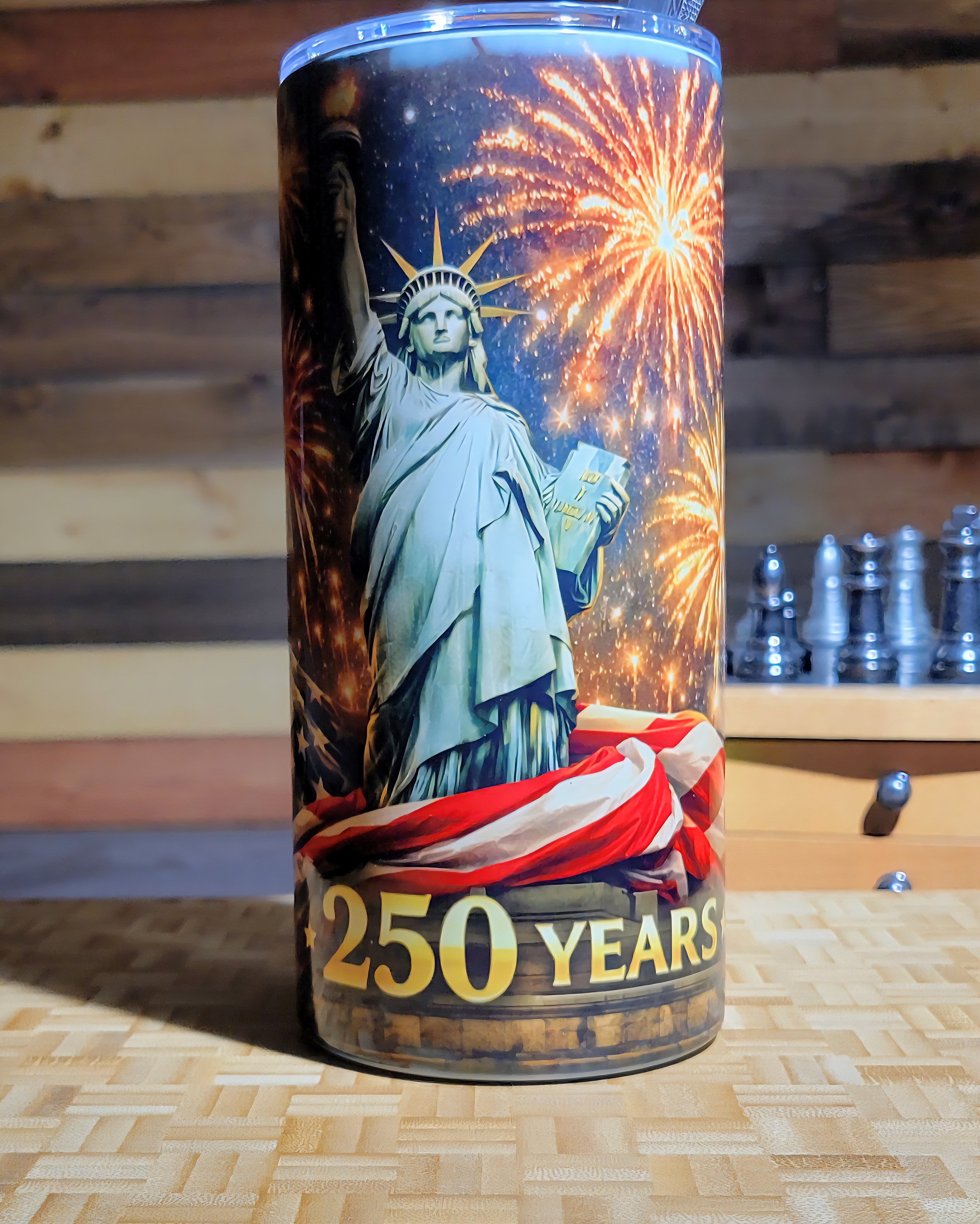 ⭐ Patriotic Stainless Steel Tumbler – Bold, Durable, and Proudly American